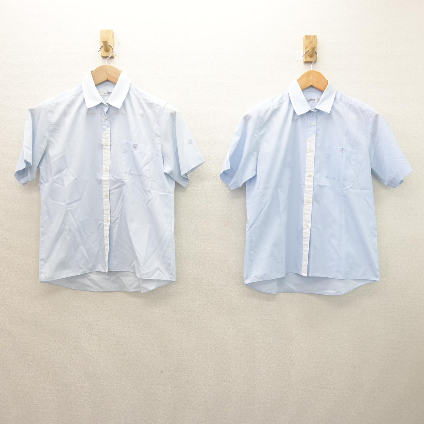 【中古】千葉県 八千代松陰中学校 女子制服 2点 (シャツ) sf122041