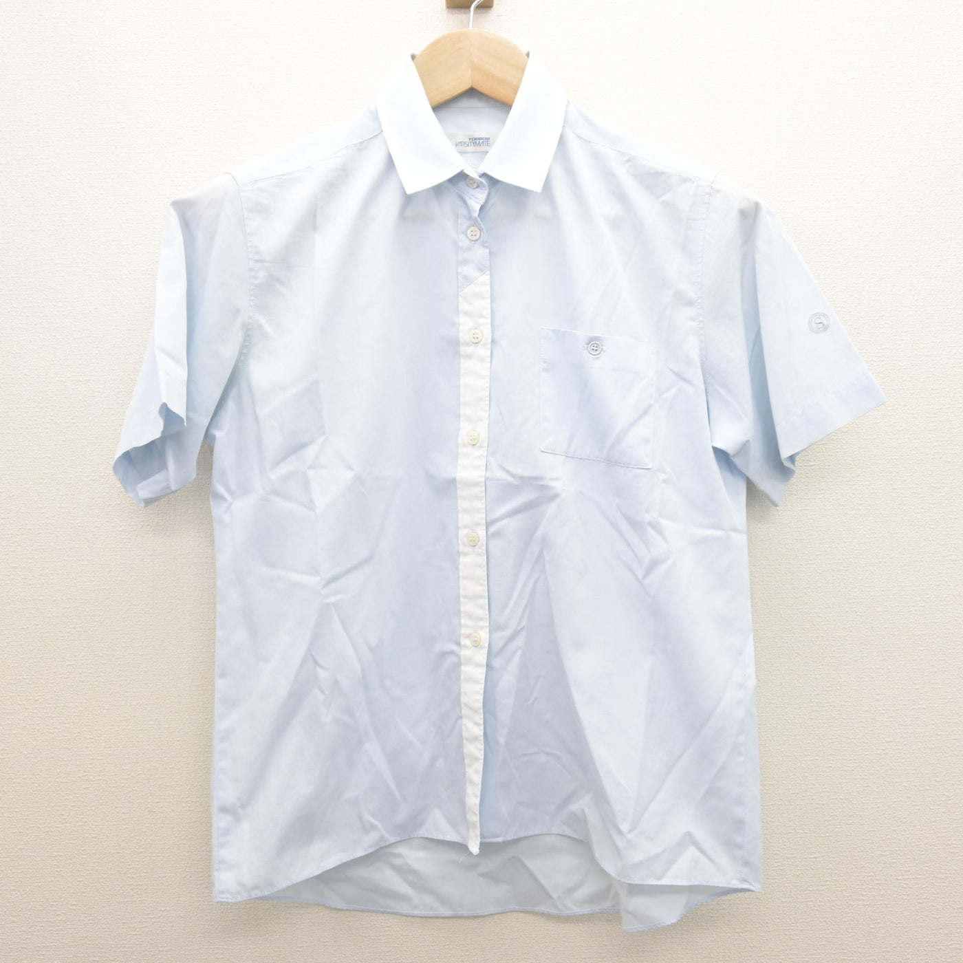 【中古】千葉県 八千代松陰中学校 女子制服 2点 (シャツ) sf122041