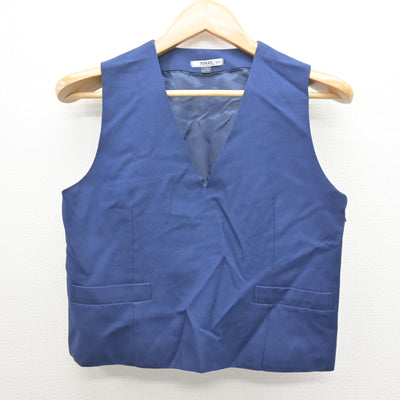 【中古】埼玉県 住吉中学校 女子制服 2点 (ベスト・スカート) sf122044