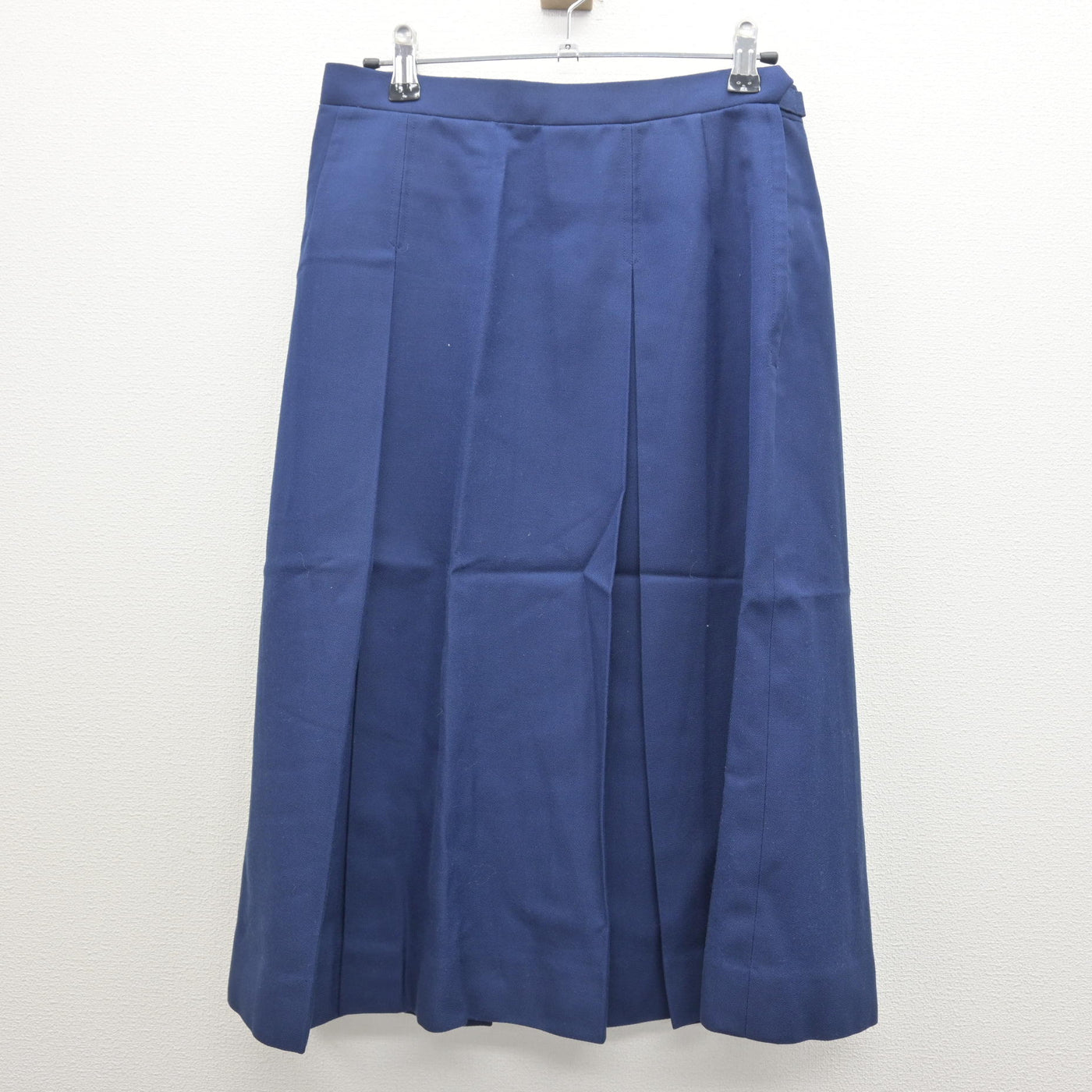 【中古】埼玉県 住吉中学校 女子制服 2点 (ベスト・スカート) sf122044