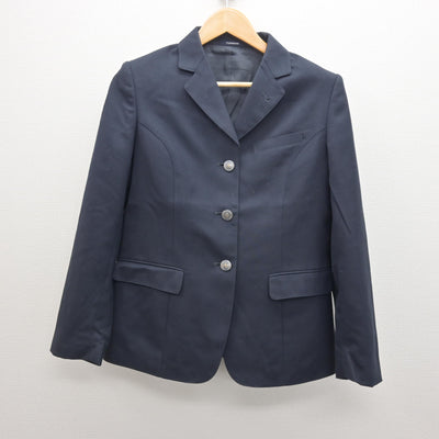 【中古】神奈川県 東山田中学校 女子制服 2点 (ブレザー・スカート) sf122051