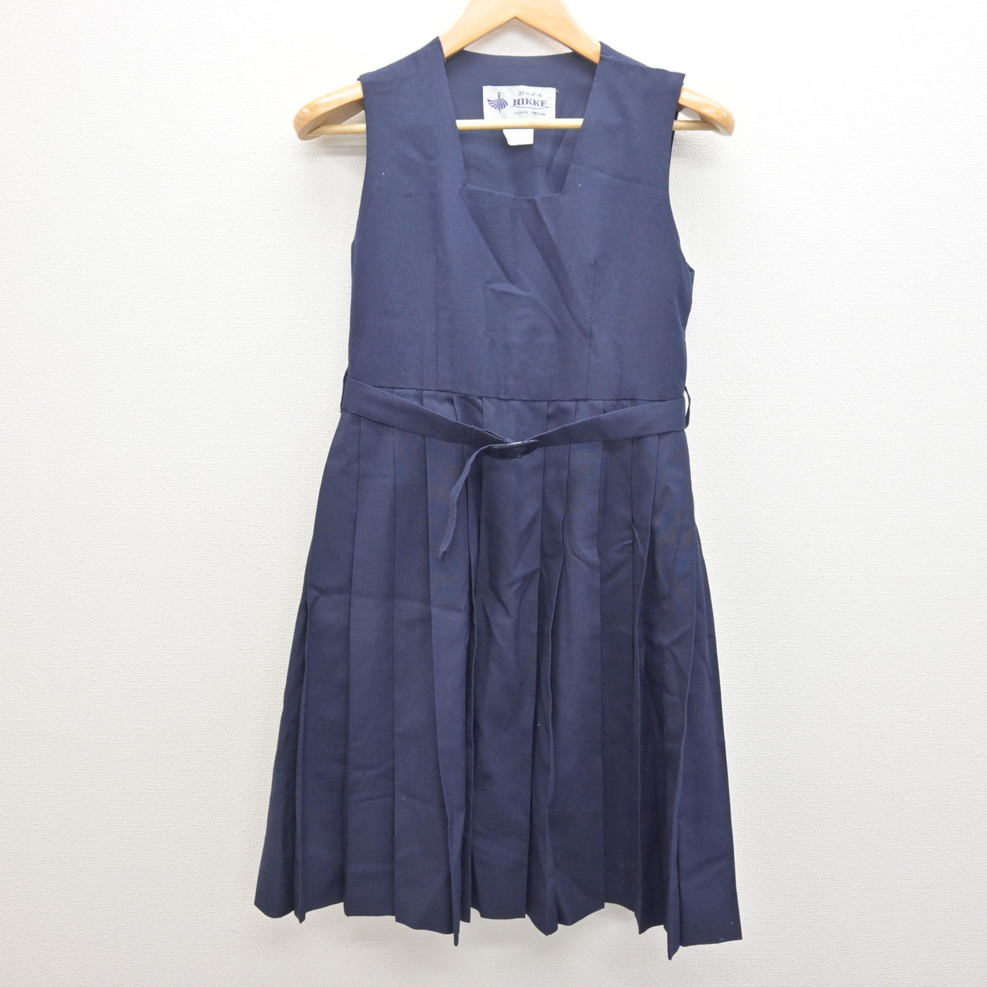【中古】千葉県 東深井中学校 女子制服 1点 (ジャンパースカート) sf122056