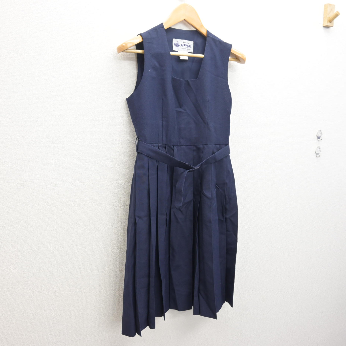 【中古】千葉県 東深井中学校 女子制服 1点 (ジャンパースカート) sf122056