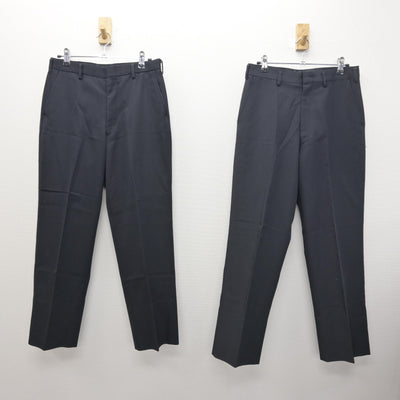 【中古】千葉県 東深井中学校 男子制服 3点 (学ラン・ズボン) sf122057