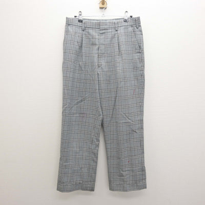 【中古】千葉県 流山北高等学校 男子制服 4点 (ブレザー・シャツ・ズボン) sf122058