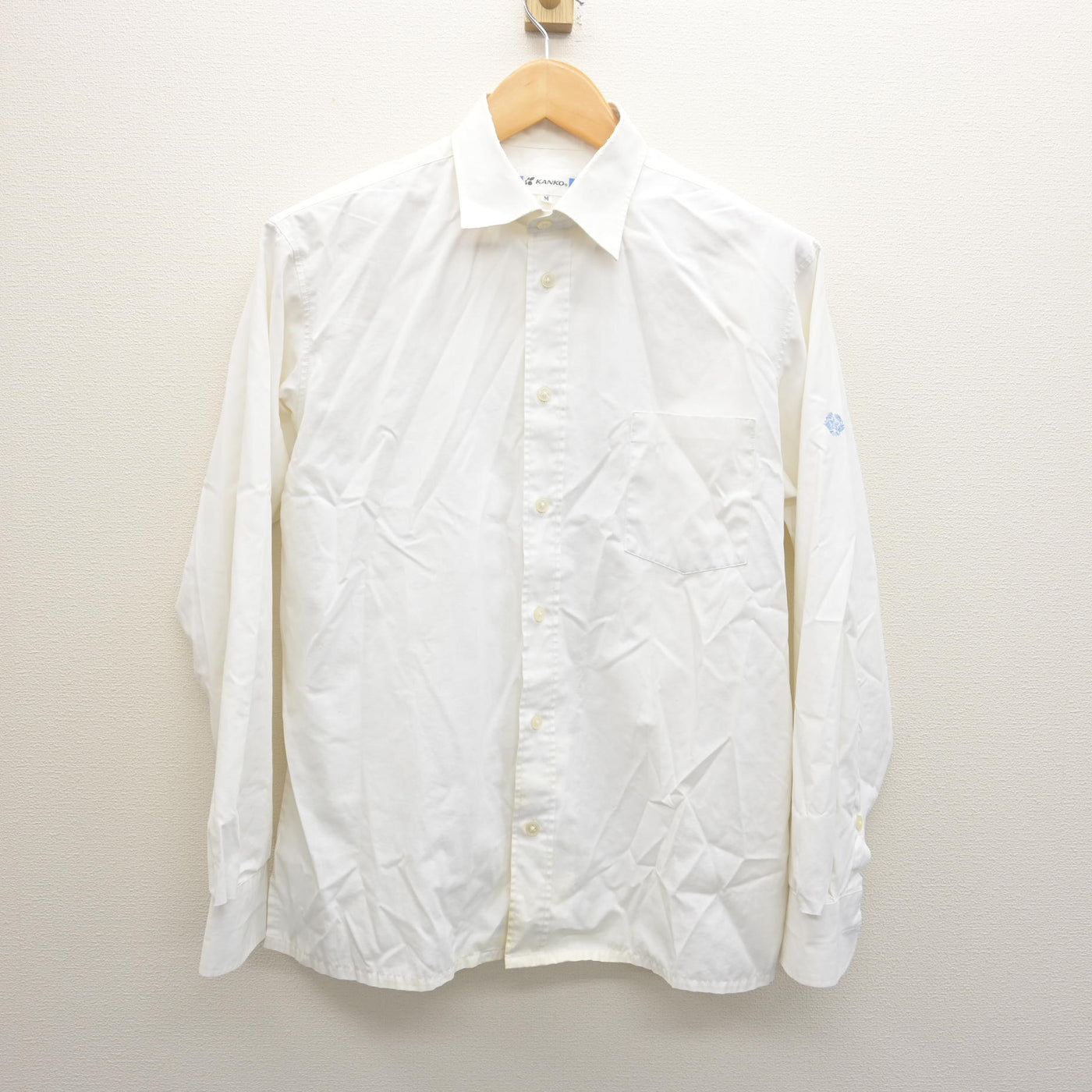 【中古】千葉県 流山北高等学校 男子制服 2点 (シャツ・ズボン) sf122060