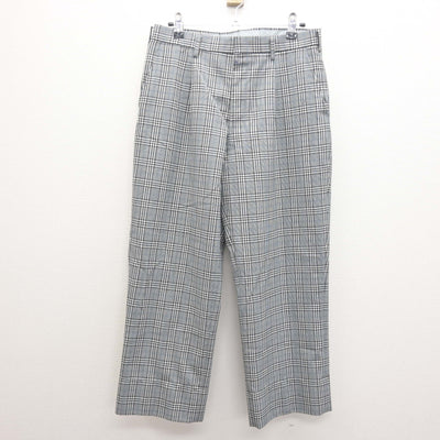 【中古】千葉県 流山北高等学校 男子制服 2点 (シャツ・ズボン) sf122060