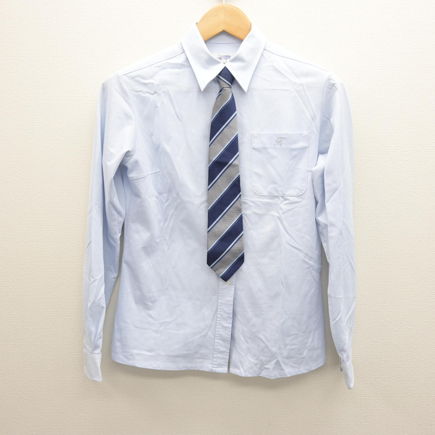 【中古】青森県 黒石高等学校 女子制服 4点 (ブレザー・シャツ・スカート) sf122065