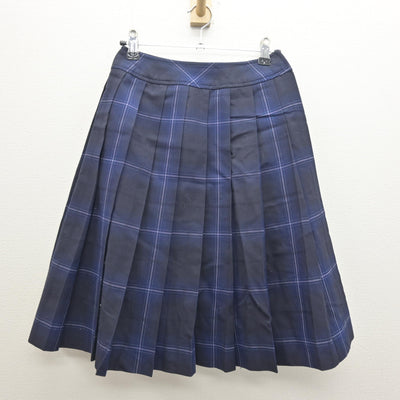 【中古】青森県 黒石高等学校 女子制服 4点 (ブレザー・シャツ・スカート) sf122065