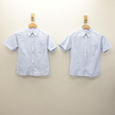 【中古】青森県 黒石高等学校 女子制服 3点 (シャツ・スカート) sf122066