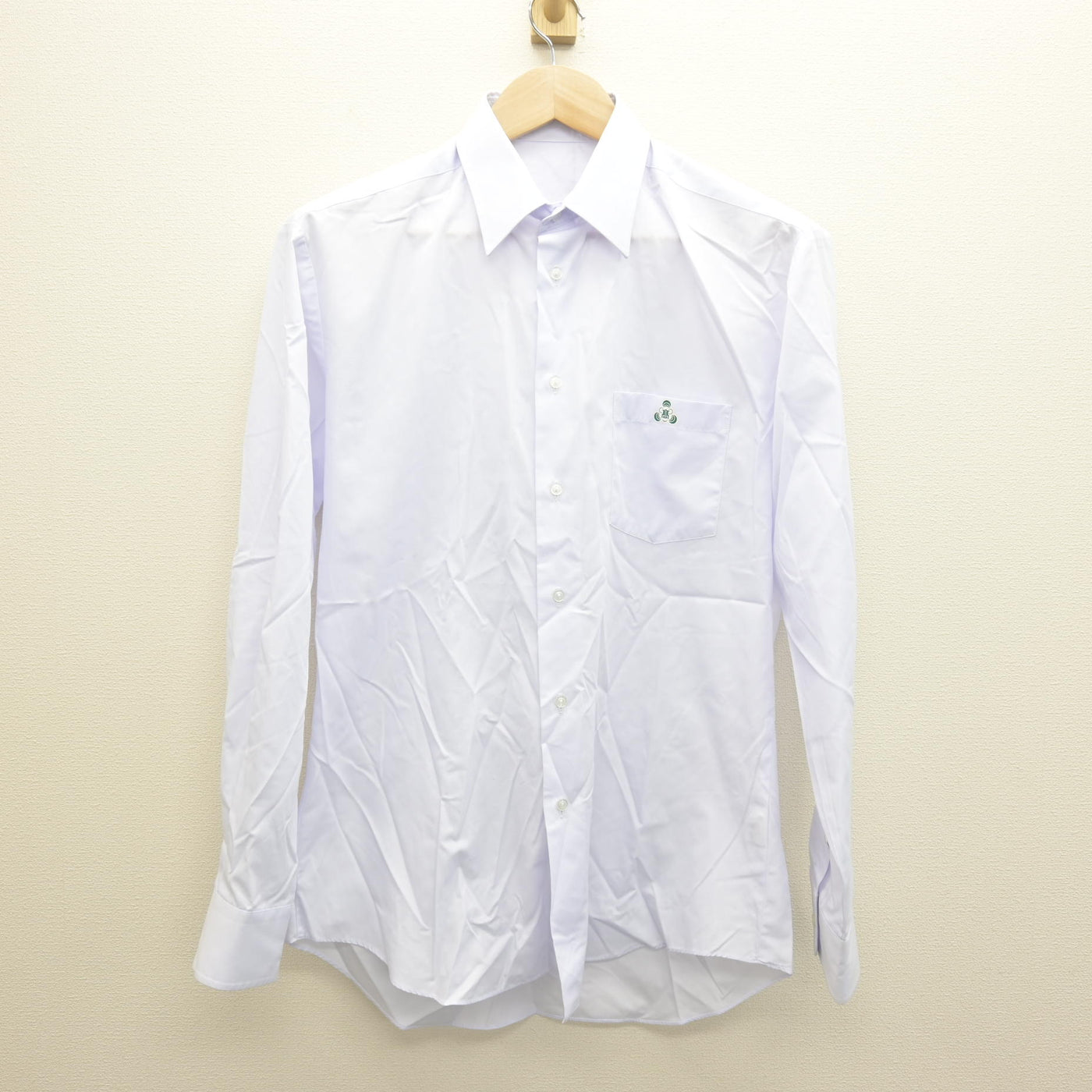 【中古】千葉県 松戸六実高等学校 男子制服 2点 (シャツ) sf122070