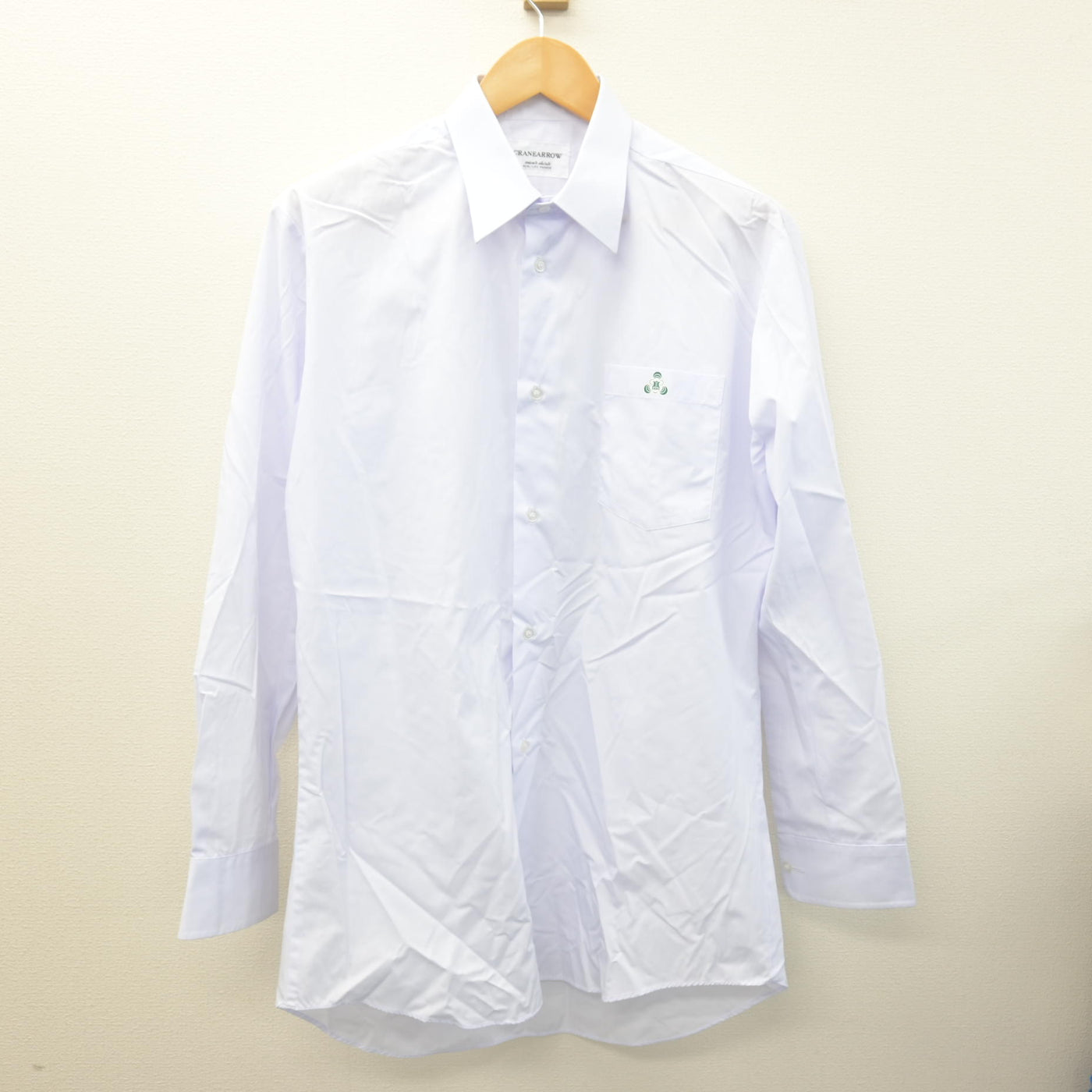 【中古】千葉県 松戸六実高等学校 男子制服 2点 (シャツ) sf122070