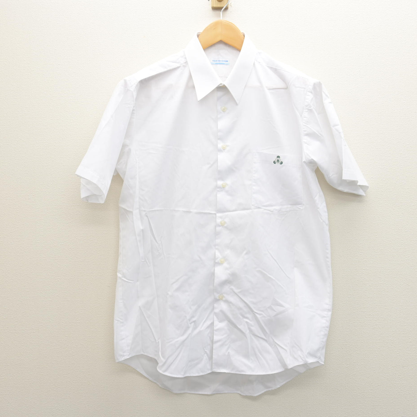 【中古】千葉県 松戸六実高等学校 男子制服 1点 (シャツ) sf122071
