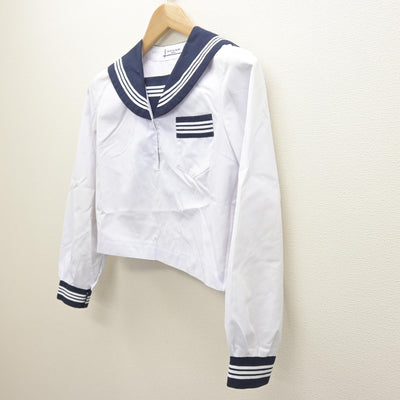 【中古】茨城県 常北中学校 女子制服 1点 (セーラー服) sf122073