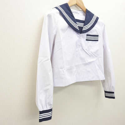 【中古】茨城県 常北中学校 女子制服 1点 (セーラー服) sf122073