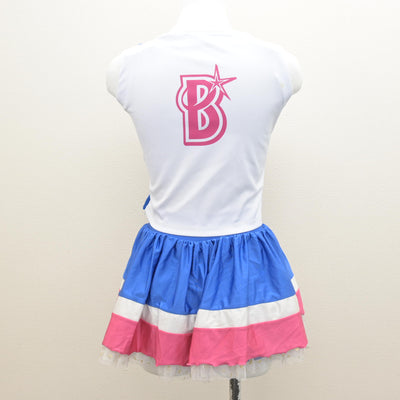 【中古】神奈川県 横浜DeNAベイスターズチアスクールユニフォーム 女子制服 2点 (チアユニフォーム 上・チアユニフォーム 上) sf122076