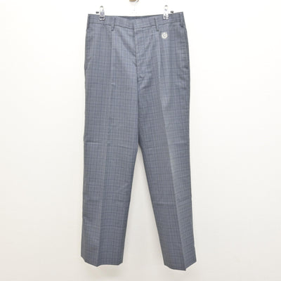 【中古】北海道 札幌英藍高等学校 男子制服 2点 (シャツ・ズボン) sf122081