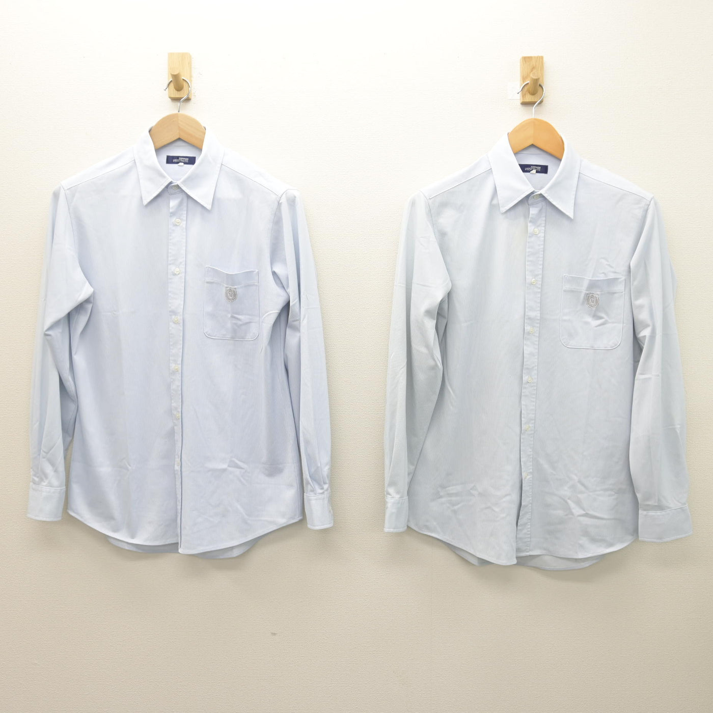 【中古】北海道 札幌英藍高等学校 男子制服 2点 (シャツ) sf122082