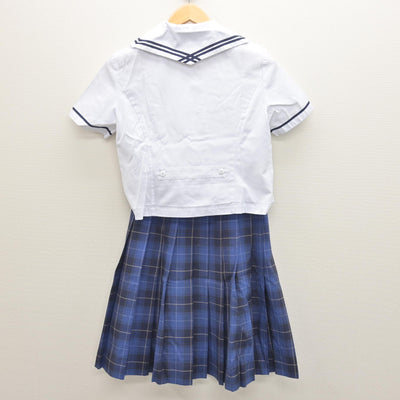 【中古】埼玉県 栄東中学校 女子制服 3点 (ブラウス・スカート) sf122084