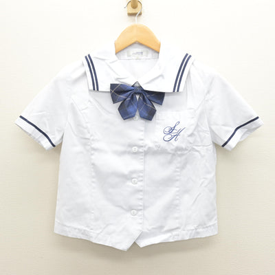 【中古】埼玉県 栄東中学校 女子制服 3点 (ブラウス・スカート) sf122084