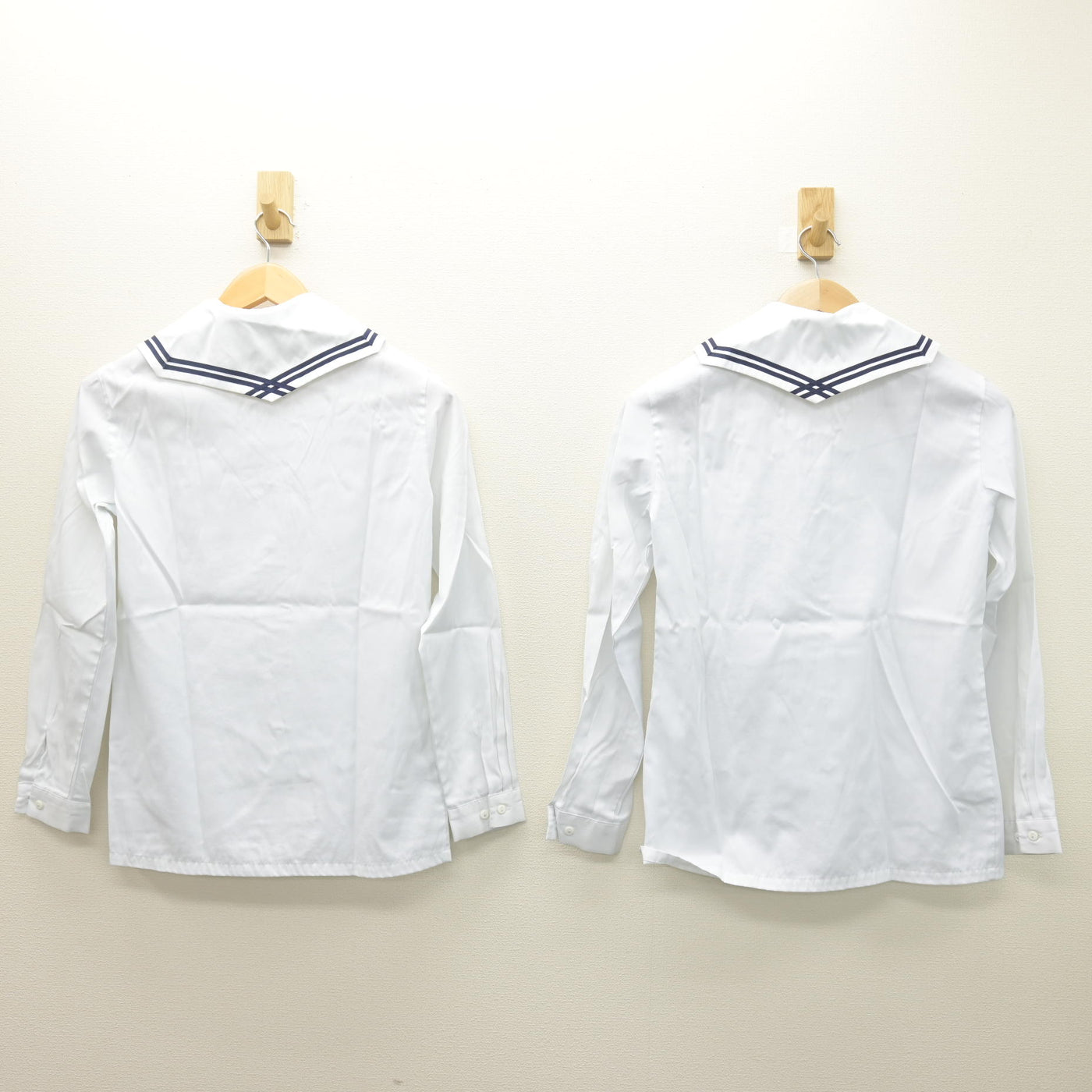 【中古】埼玉県 栄東中学校 女子制服 2点 (ブラウス) sf122085