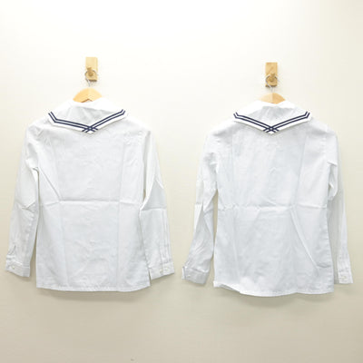 【中古】埼玉県 栄東中学校 女子制服 2点 (ブラウス) sf122085