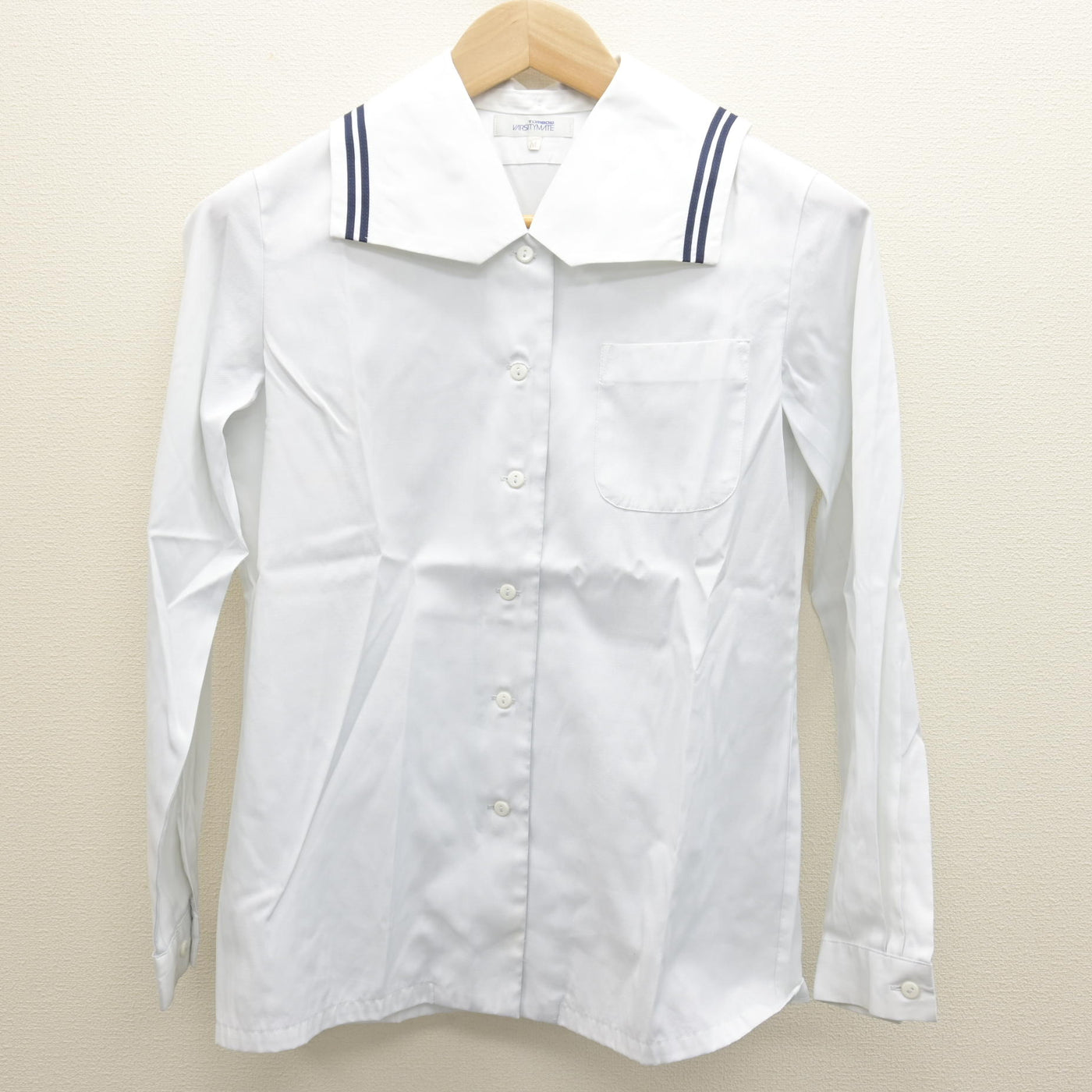 【中古】埼玉県 栄東中学校 女子制服 2点 (ブラウス) sf122085