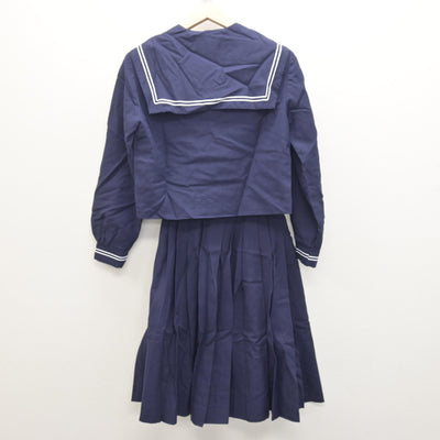 【中古】静岡県 東陽中学校 女子制服 3点 (セーラー服・スカート) sf122090