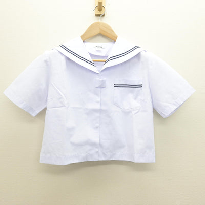 【中古】静岡県 東陽中学校 女子制服 2点 (セーラー服・スカート) sf122093