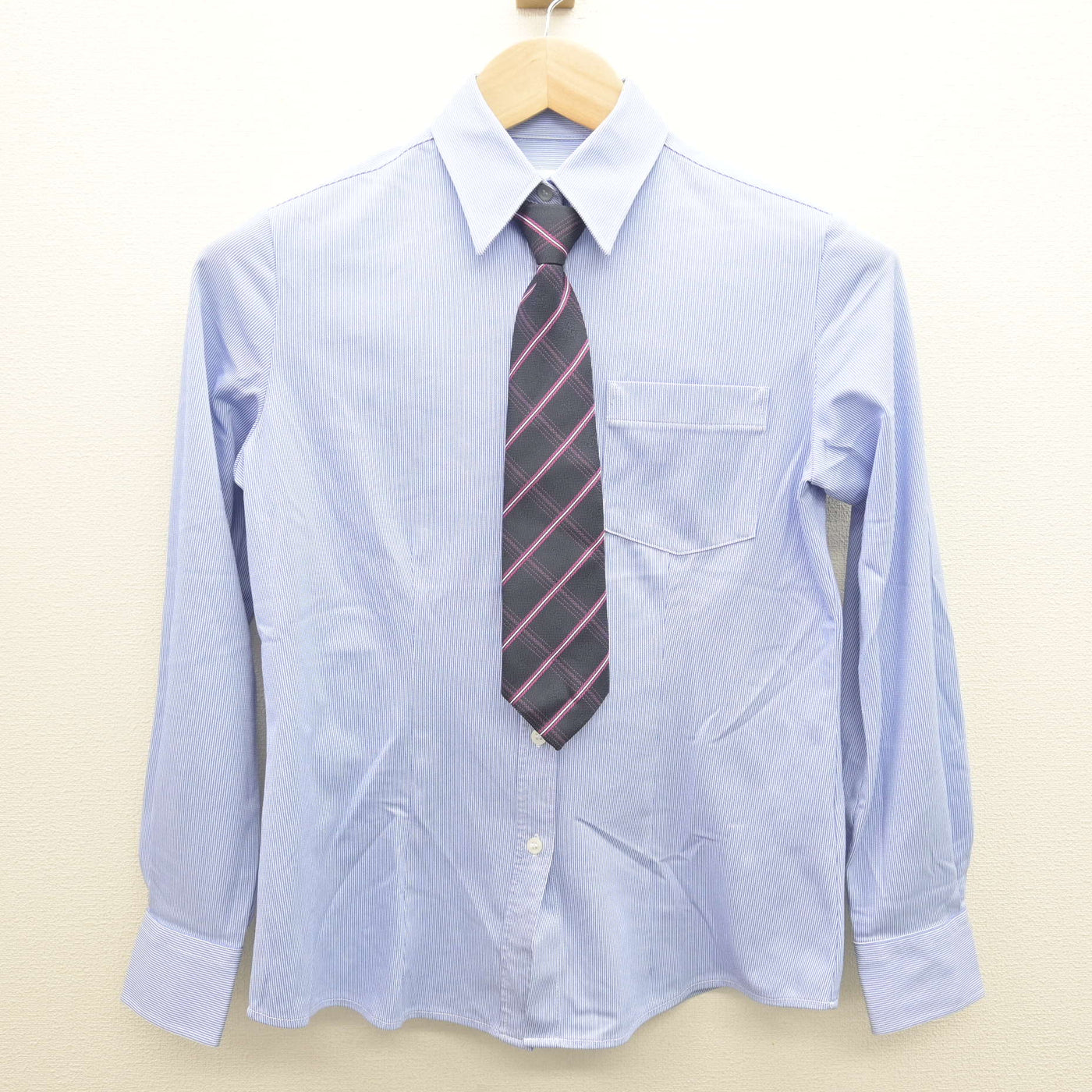 【中古】埼玉県 秋草学園高等学校 女子制服 5点 (ブレザー・シャツ・スカート) sf122099