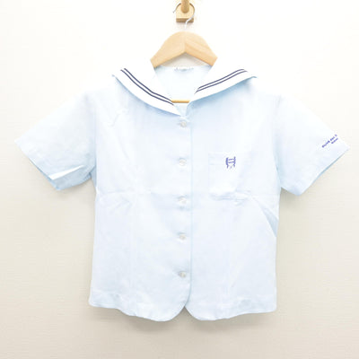 【中古】埼玉県 秋草学園高等学校 女子制服 2点 (ニットベスト・セーラー服) sf122101