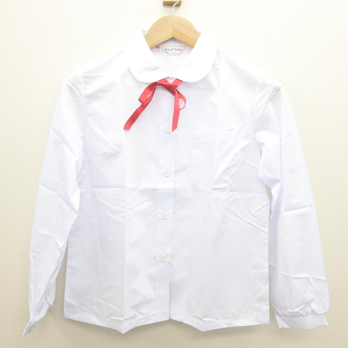 【中古】愛知県 聖霊中学校 女子制服 5点 (ブレザー・シャツ・ジャンパースカート) sf122109