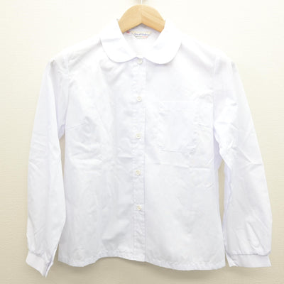 【中古】愛知県 聖霊中学校 女子制服 2点 (ニット・シャツ) sf122110