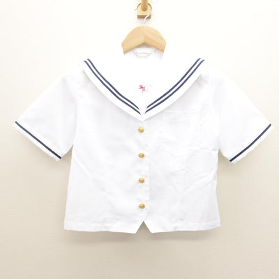 【中古】愛知県 聖霊中学校 女子制服 2点 (ニット・セーラー服) sf122112