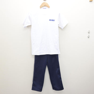 【中古】愛知県 聖霊中学校 女子制服 3点 (ジャージ 上・体操服 上・ジャージ 下) sf122113