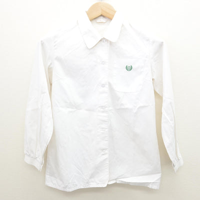 【中古】東京都 落合第二中学校 女子制服 2点 (ニット・シャツ) sf122119