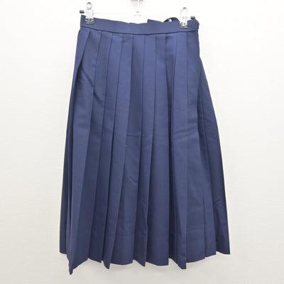 【中古】福岡県 柳南中学校 女子制服 3点 (シャツ・スカート) sf122125