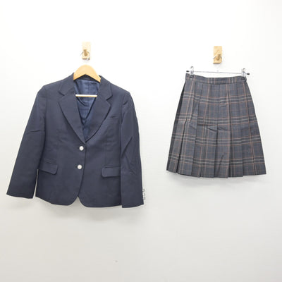 【中古】東京都 大智学園高等学校 女子制服 2点 (ブレザー・スカート) sf122127