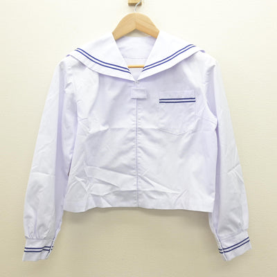 【中古】静岡県 東陽中学校 女子制服 2点 (セーラー服) sf122129
