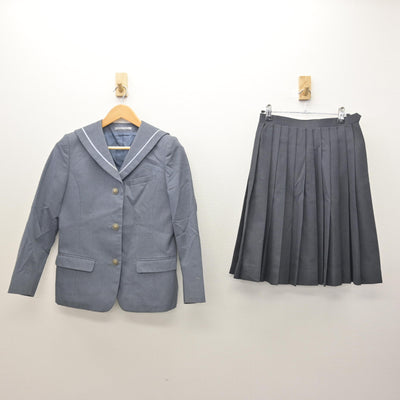 【中古】埼玉県 笹目中学校 女子制服 3点 (ブレザー・スカート・スカート) sf122131