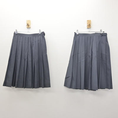 【中古】埼玉県 笹目中学校 女子制服 3点 (ブレザー・スカート・スカート) sf122131