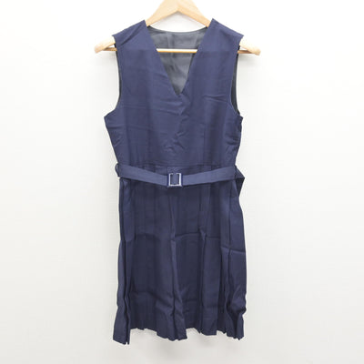 【中古】東京都 小松川高等学校 女子制服 3点 (セーラー服・ジャンパースカート) sf122133