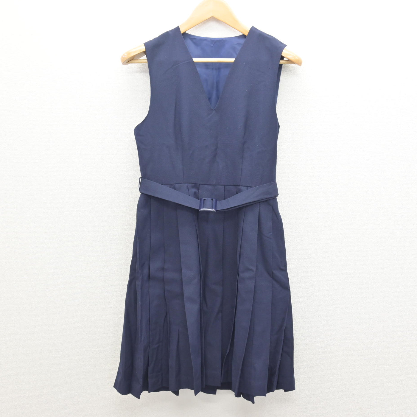 【中古】東京都 小松川高等学校 女子制服 1点 (ジャンパースカート) sf122134