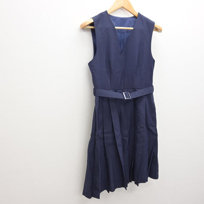 【中古】東京都 小松川高等学校 女子制服 1点 (ジャンパースカート) sf122134