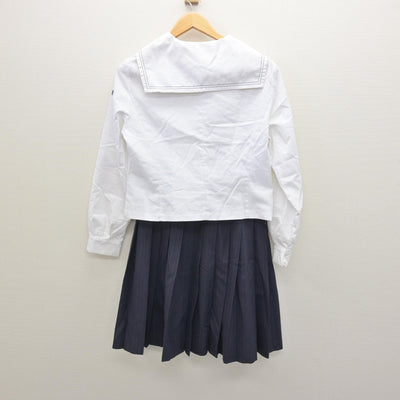 【中古】大分県 楊志館高等学校 女子制服 3点 (ブラウス・スカート) sf122136