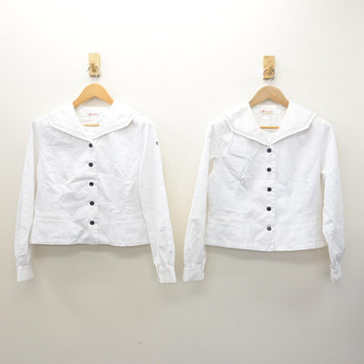 【中古】大分県 楊志館高等学校 女子制服 3点 (ブラウス・スカート) sf122136