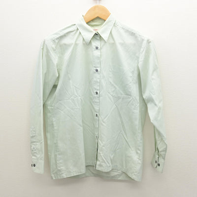 【中古】大分県 楊志館高等学校 女子制服 2点 (ニットベスト・シャツ) sf122137