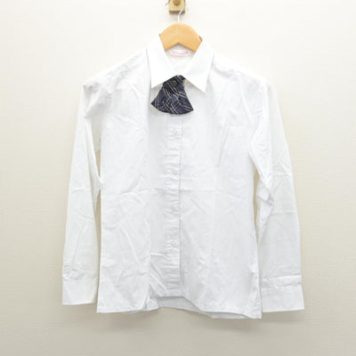 【中古】東京都 八雲学園中学校高等学校 女子制服 3点 (ニットベスト・シャツ) sf122143