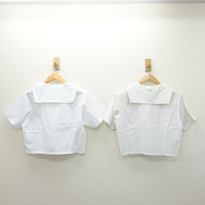 【中古】東京都 八雲学園中学校高等学校 女子制服 2点 (ブラウス・ブラウス) sf122150