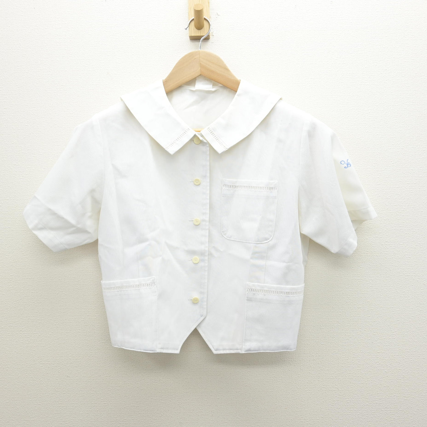 【中古】東京都 八雲学園中学校高等学校 女子制服 2点 (ブラウス・ブラウス) sf122150